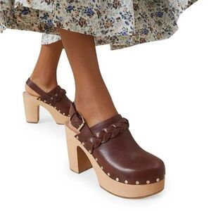 Loeffler Randall Brown Paxton Platform Clog in Expresso